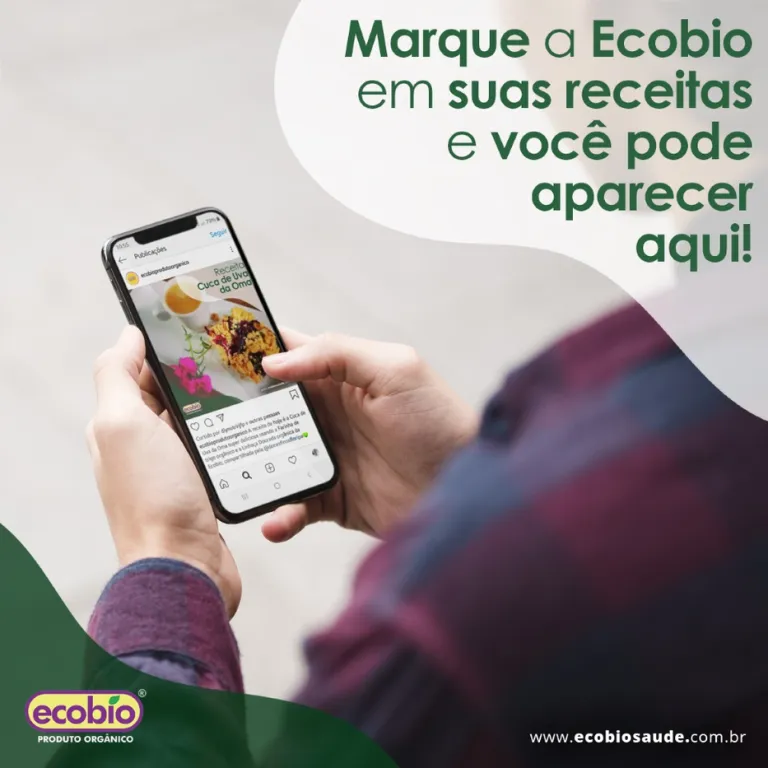 Marque a Ecobio em suas receitas!